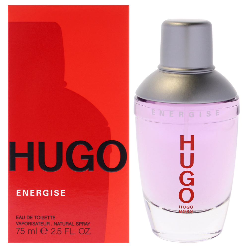 Hugo Energise by Hugo Boss for Men 2.5 oz EDT Spray
